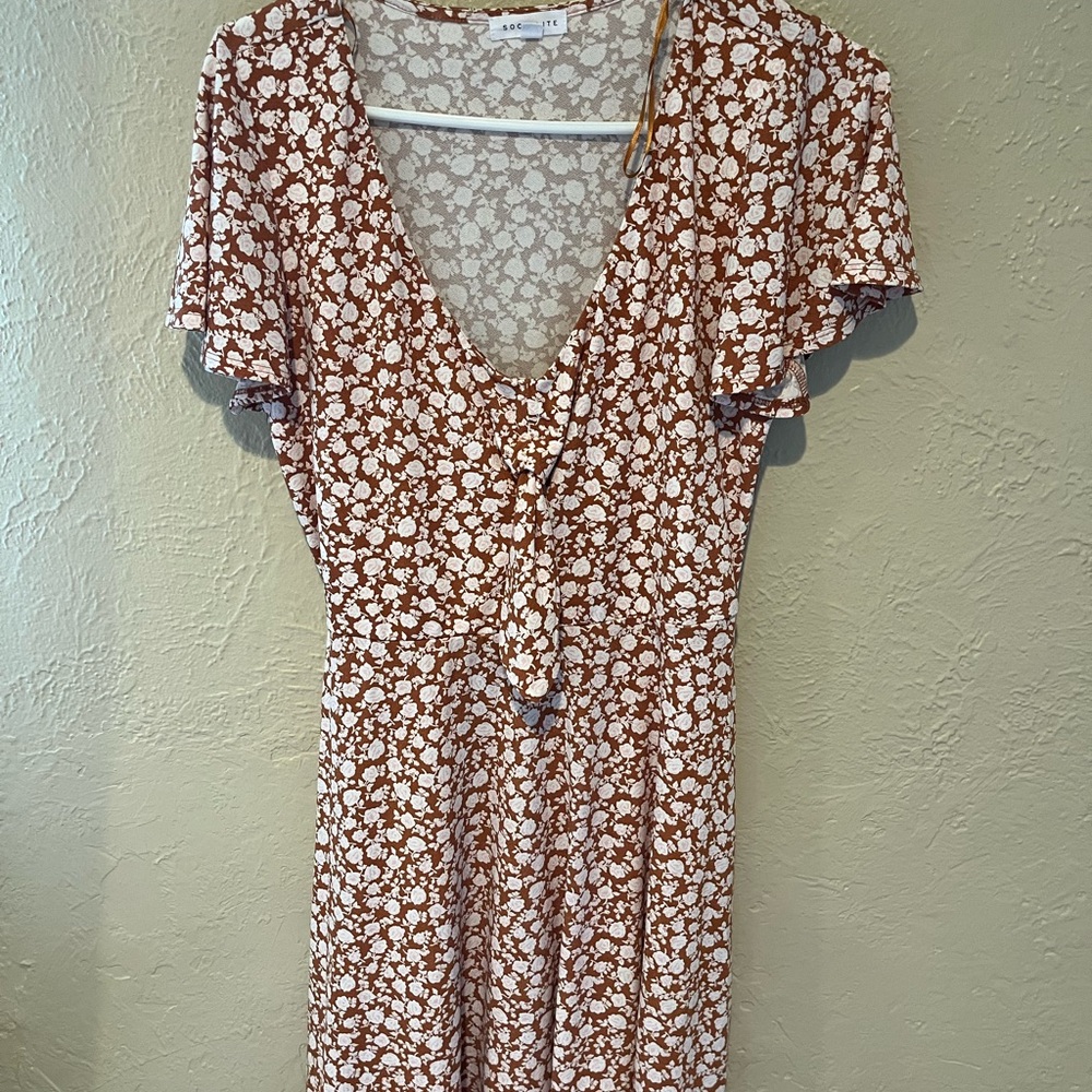 Socialite Floral Slip Dress